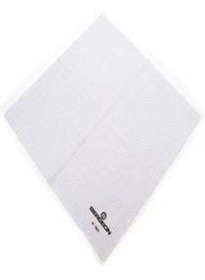 Bergeon 7854 Antistatic Microfibre Cloth with Silver Yarn 12" x 12"