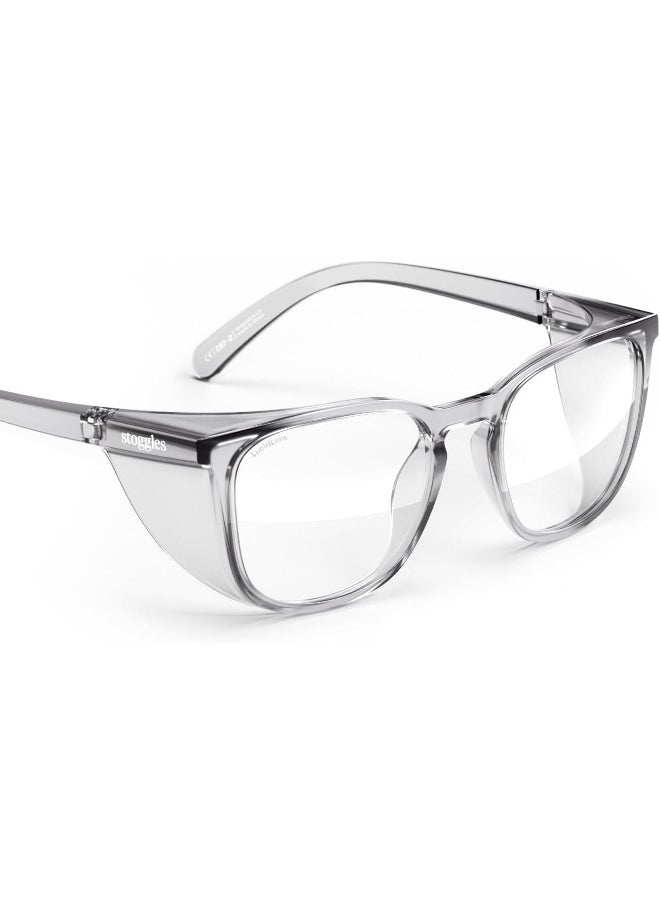 Generic - Stoggles - Official - Square - Z87.1 Certified Safety Glasses - Anti-Fog - Blue Light Blocking - Image 1