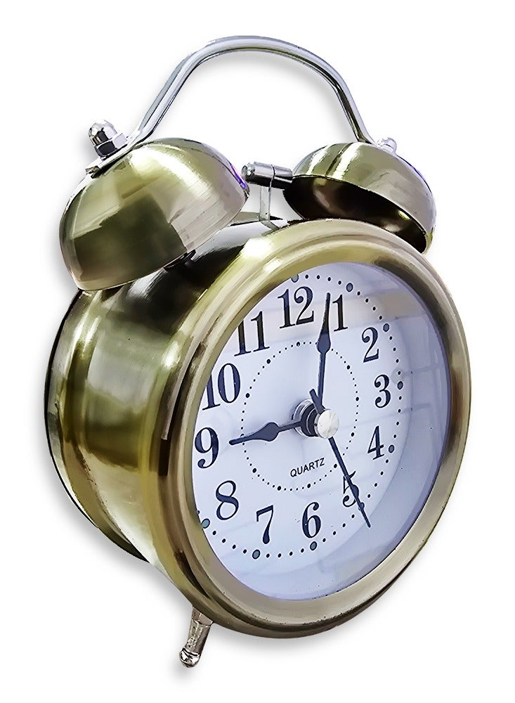 ساعة منبه صغيرة ساحرة، ديكور مكتب لطيف، هدية خاصة، ديكور غرفة النوم، بتصميم ولون كلاسيكي - Image 2
