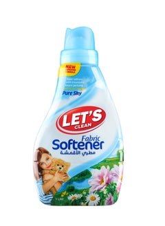 LET'S CLEAN Fabric Softener 1L Pure Sky 