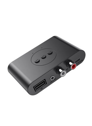NFC Enabled Bluetooth Audio Receiver, Bluetooth 5.2 Wireless Audio Adapter for Home Stereo/Car Stereo/AV Receiver/Headphone/Speaker, Handsfree Calls, RCA AUX 3.5mm Jack Aduio Adapter - pzsku/Z4A2CD4A81C2EC13F932CZ/45/_/1730910825/48798def-f2ff-40c1-af29-a5e675ed008d