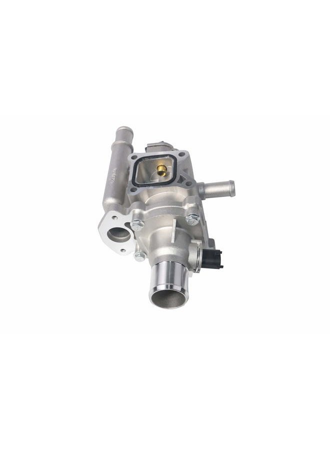 AA Ignition Coolant Thermostat and Housing Assembly with Sensors - Compatible with Chevy Cruze, Limited, Trax, Sonic 1.8L & 1.6L - Replaces 25192228, 55564890, 15-81816, 902-033, 55579951 - Full Aluminum - Image 1