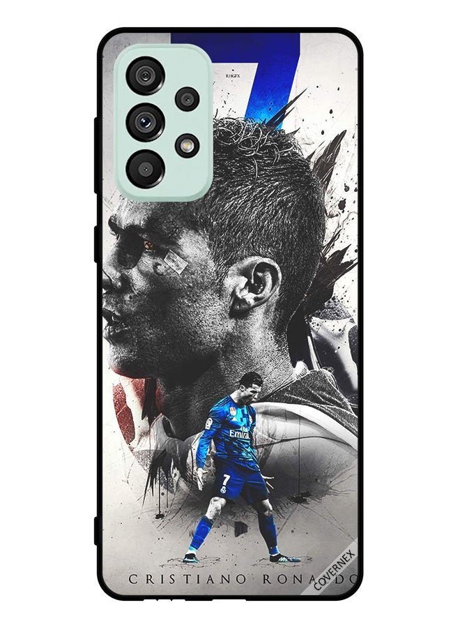 Covernex Protective Case Cover For Samsung Galaxy A53 5G Cristiano Ronaldo - Image 1