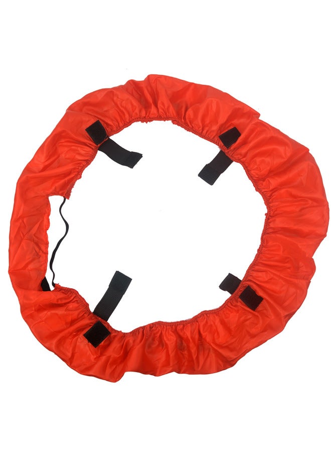 Color 18-inch Soft Light Cover Nylon Ring Light Cover Suitable For Nanguang Live Shooting Ring Light Cover-Light Source Color:18 Inch Cloth Cover Soft Mask-Red  - Image 1