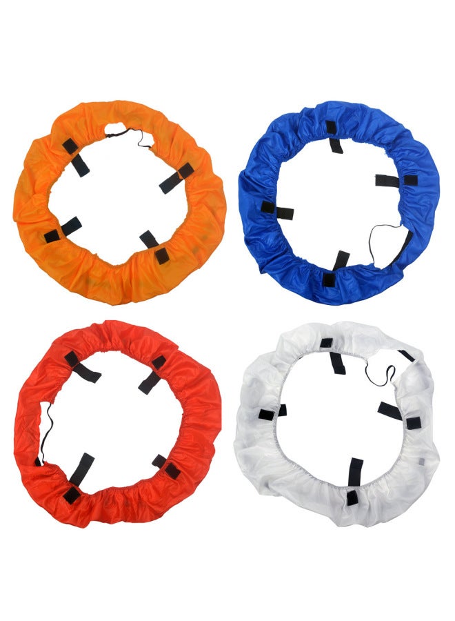 Color 18-inch Soft Light Cover Nylon Ring Light Cover Suitable For Nanguang Live Shooting Ring Light Cover-Light Source Color:18 Inch Cloth Cover Soft Mask-Red  - Image 2