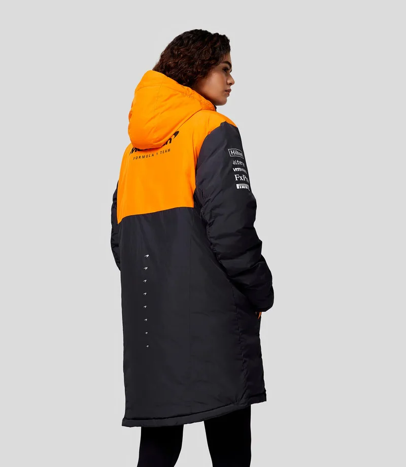 CASTORE  Unisex Official Teamwear Longline Padded Jacket Formula 1  | Best Price UAE