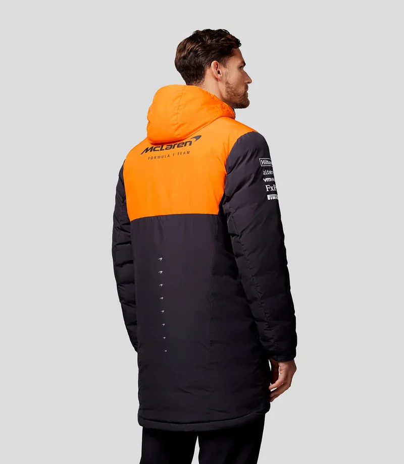 CASTORE  Unisex Official Teamwear Longline Padded Jacket Formula 1  | Best Price UAE