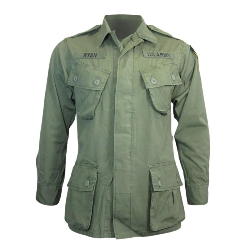 Mil-Tec US Olive Green Tropical/Jungle Jacket - Vietnam Era (Large) - Image 5