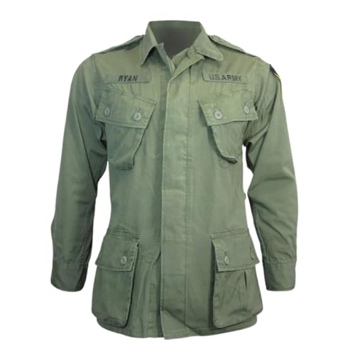 Mil-Tec US Olive Green Tropical/Jungle Jacket - Vietnam Era (Large) - Image 1