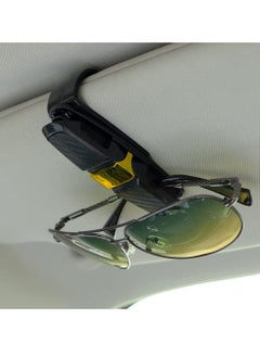 Oasisgalore 2 Pack Glasses Holders for Car Sun Visor, Sunglasses Eyeglasses Mount with Ticket Card Clip  - Image 4