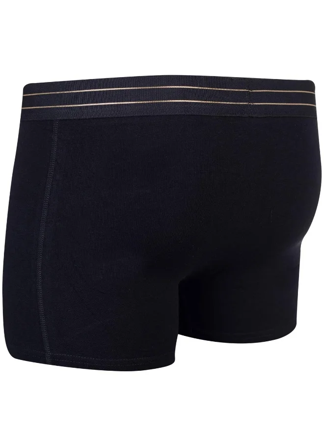 CR7  CR7 Men’s 5-Pack Stretch Cotton Trunks – Premium Black Boxer Briefs with Gold Signature Waistband – Breathable, Supportive & Stylish Underwear Set for Men | Best Price UAE