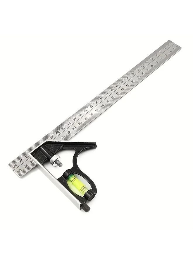 High Precision Level Ruler 1pc Durable Aluminum Alloy Stainless Steel for Carpentry - Image 1