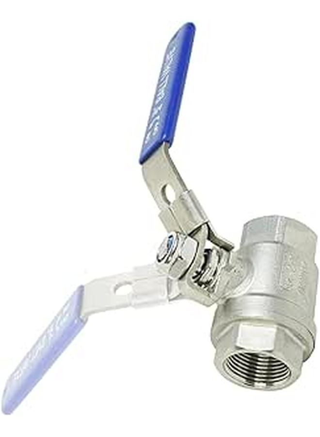 3 4 Inch Stainless Steel Ball Valve Female Thread Quick Connector Water Pipe Fitting - Image 1