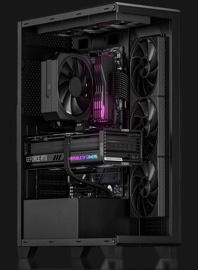upHere 360mm All-in-One Computer Case Fan with PWM 4-Pin Interface High Performance Cooling Low Noise for Enhanced PC Cooling U3K3 - Image 5