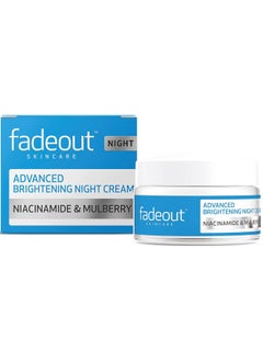 fadeout Advanced Whitening Night Cream White 75ml  - Image 1