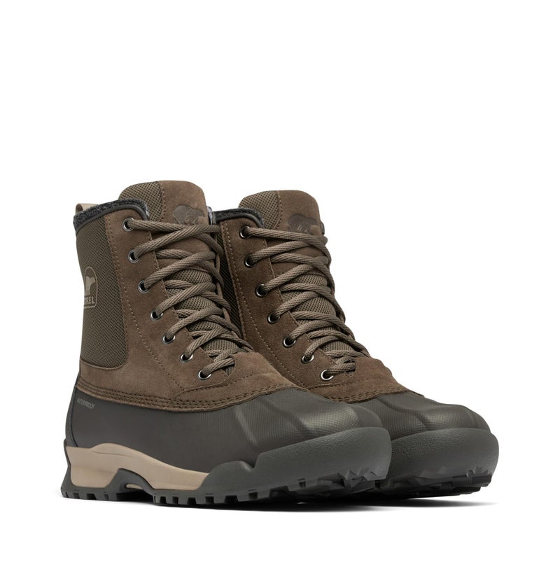 SOREL Men's Buxton Lite Waterproof Boot - Major, Jet - 9.5 - Image 3