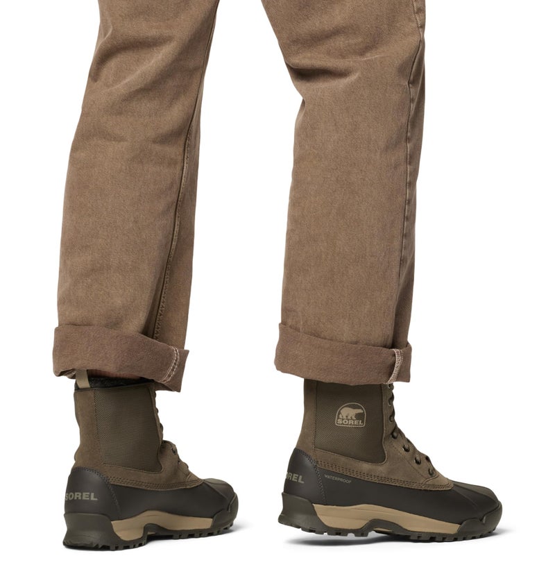 SOREL Men's Buxton Lite Waterproof Boot - Major, Jet - 9.5 - Image 2