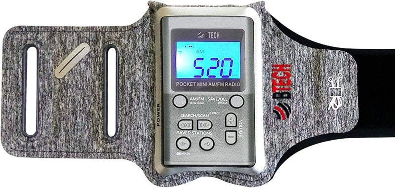 BTECH MPR-AB Armband Radio Holster Designed for The MPR-AF1 AM FM Pocket Radio - Image 1