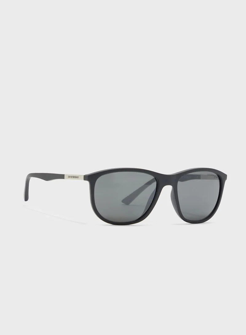 EMPORIO ARMANI 0Ea4201 Wayfarers Sunglasses
