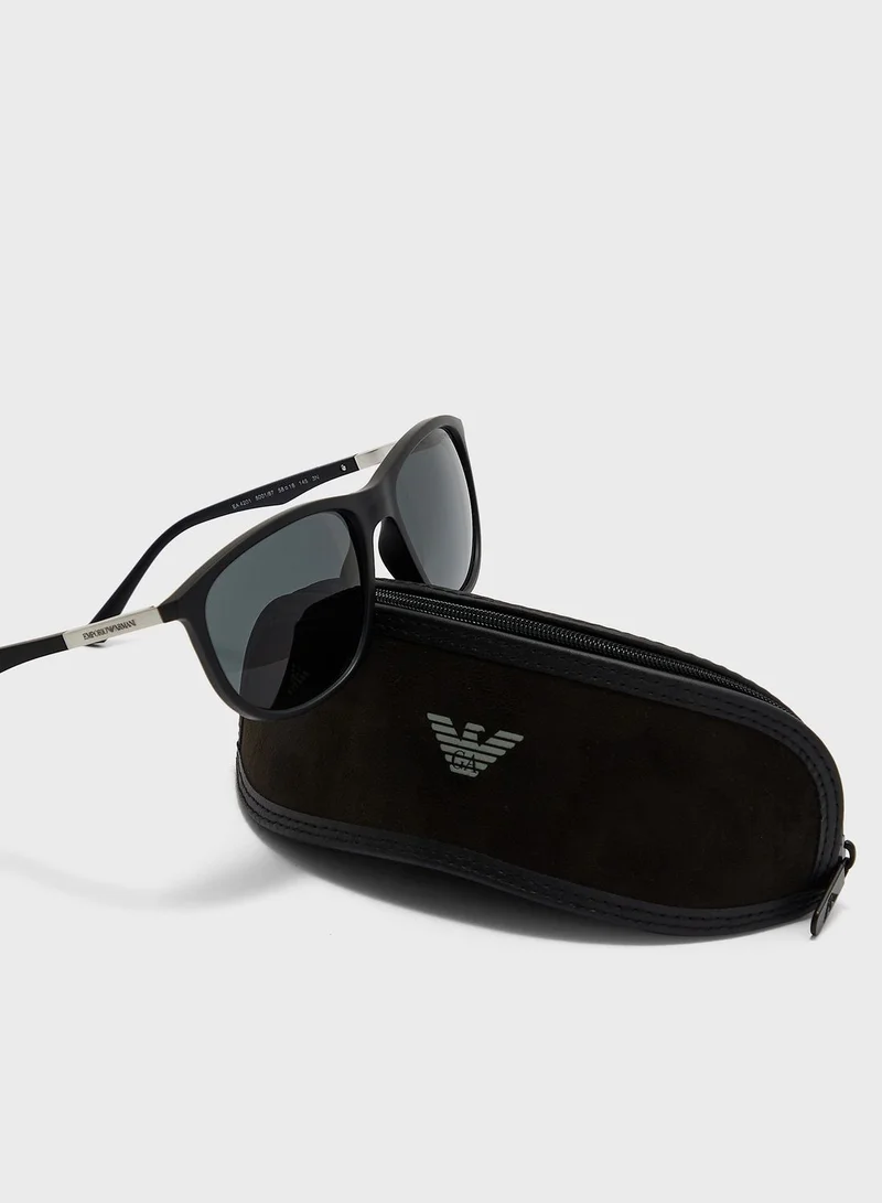 EMPORIO ARMANI 0Ea4201 Wayfarers Sunglasses