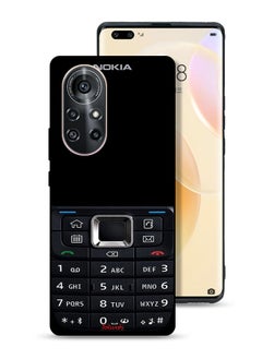 Tolwak Huawei nova 8 Pro 5G Protective Case Cover Old Phone Pattern  - Image 1