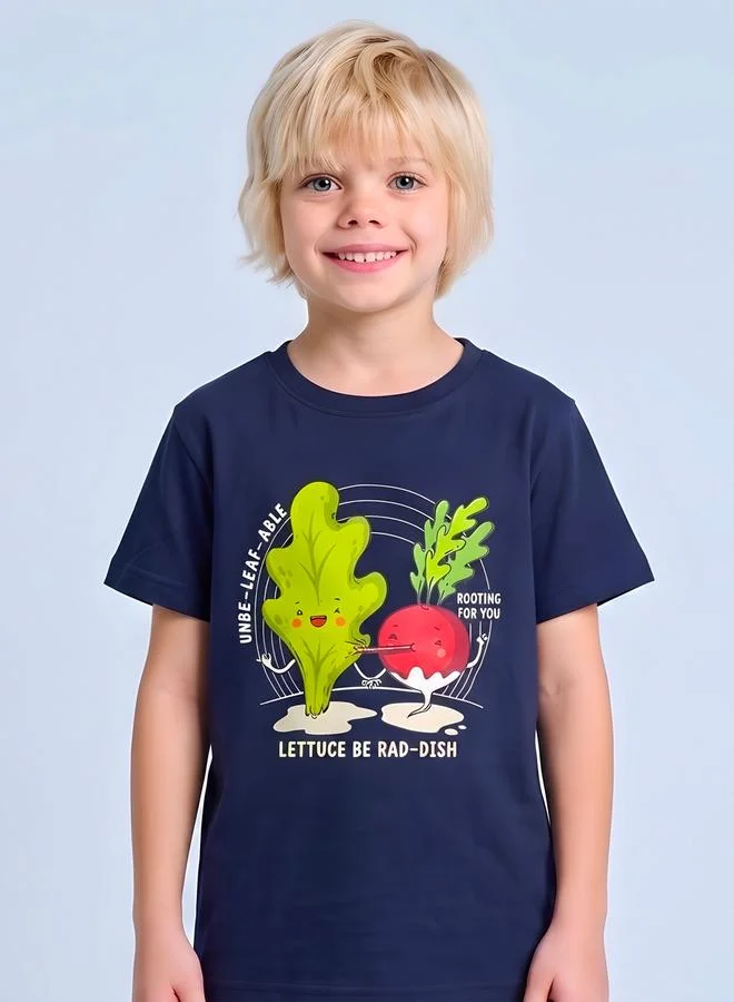 تايك تو Boys Regular Fit Graphic T-Shirt By Juniorloom