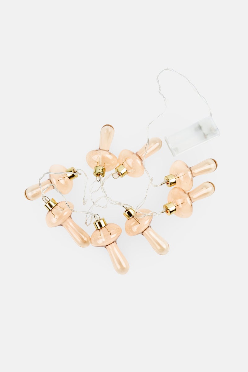 Muy Mucho LED Mushroom Garland 135 cm , Peach - Image 1