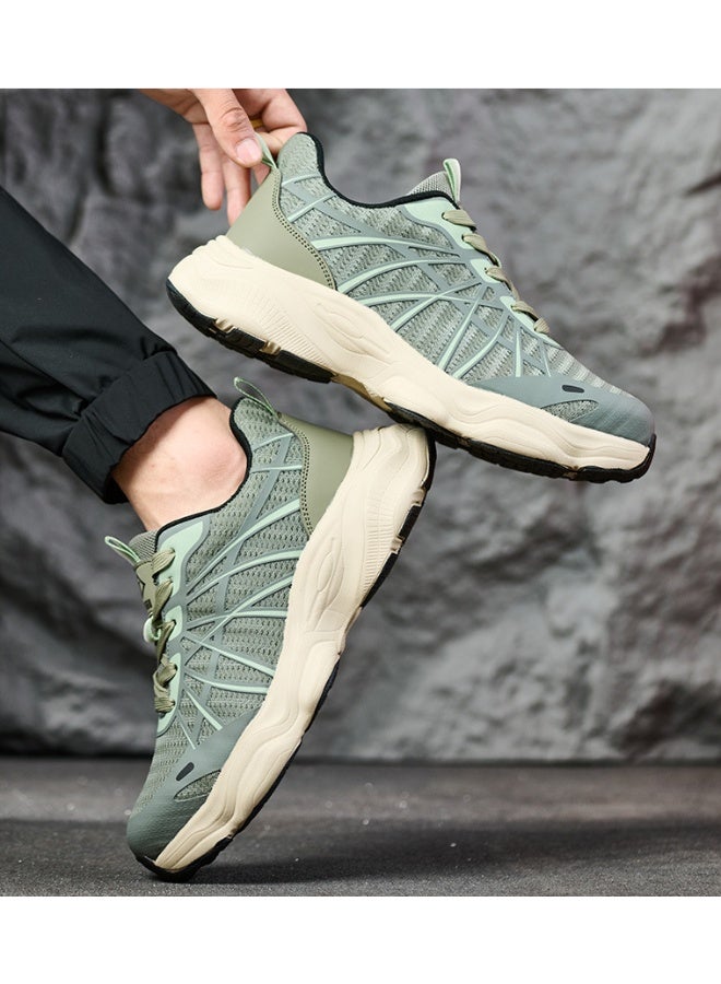 NIBEMINENT Lightweight Durable Safety Shoes Anti-Smash Anti-Puncture Comfortable Breathable Labor Protection Boots Steel Toe Work Sneakers - Image 2