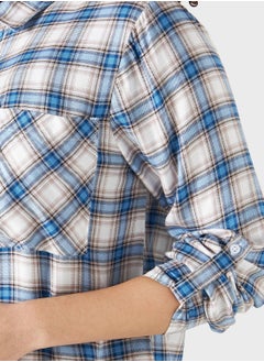 Lee Cooper Checked Button Down Shirt  - Image 3