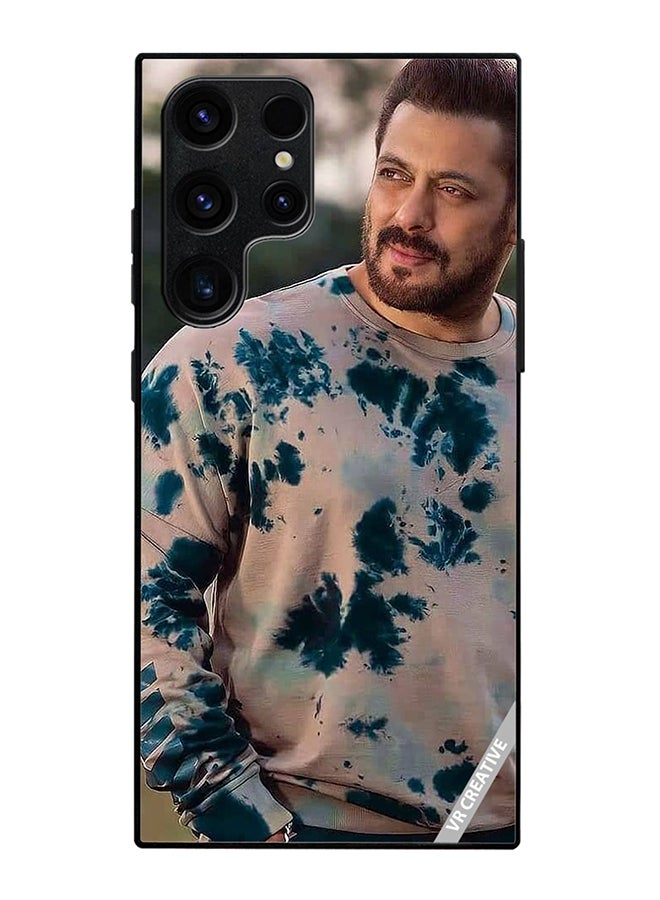 Protective Case Cover For Samsung Galaxy S25 Ultra Bollywood Actor Salman Khan Design Multicolour