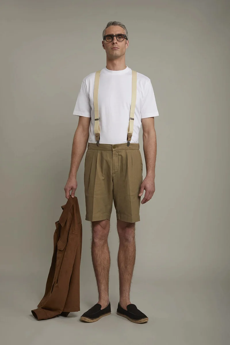 Men's Bermuda shorts - Beige