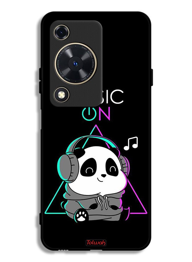 Tolwak Huawei Nova Y72S Protective Case Cover Music On Panda