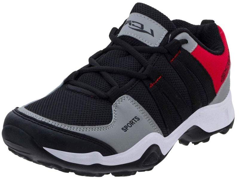 Lancer Mens HECTOR-901 Black Red Running Shoe - 7 UK (HECTOR-901BLK-RED-41) - Image 1