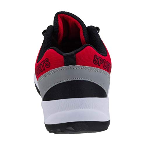 Lancer Mens HECTOR-901 Black Red Running Shoe - 7 UK (HECTOR-901BLK-RED-41) - Image 5