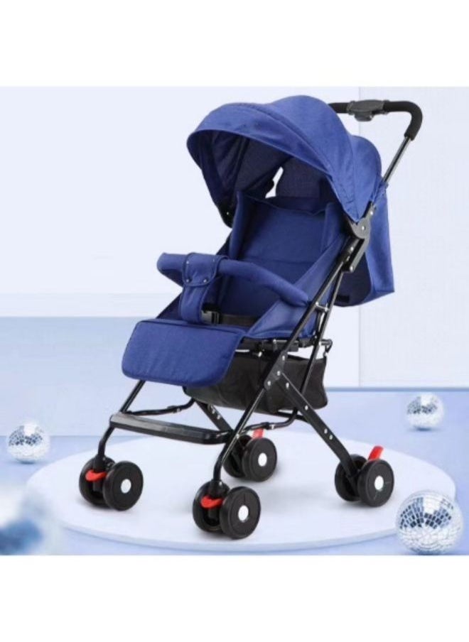 Generic Baby Stroller Light Weight Easy Fold And Smooth Wheels Portable Baby Stroller Ultra lightweight Compact fold Travel Cabin Stroller Pram Push Chair 