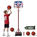 EagleStone Kids Basketball Hoop with Stand Adjustable Height Basketball Set Toddler Toys for Boys and Girls Age 312 Indoor Outdoor Backyard Sport Game Gift with Sandbag for Stability - Image 4