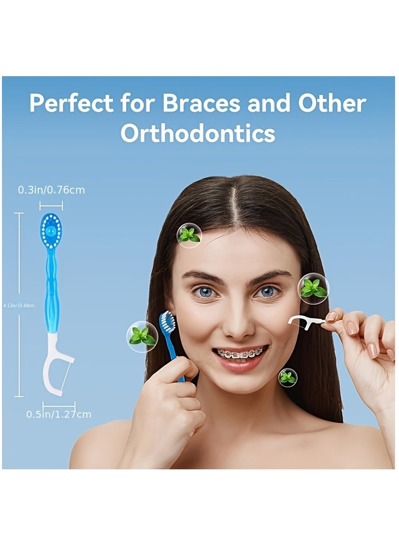 SNAIL 5 in 1 Mini Brush No Rinsing Brush On The Go Green Tea 10 ct - Image 4