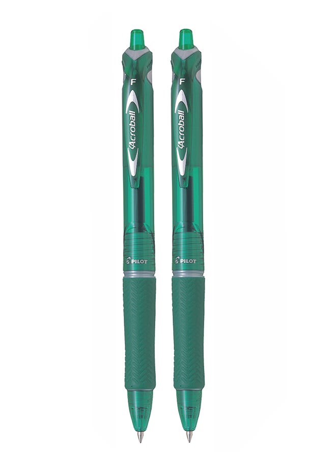 PILOT BPAB-15F-G ACROBALL BALL POINT PEN FINE GREEN - Image 1