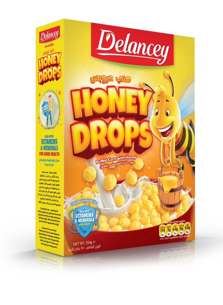 Delancey Honey Drops 250gm Delancey  - Image 1
