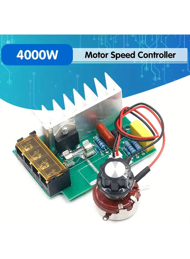 4000W منظم الجهد AC 0 220V متحكم سرعة المحرك موحد التحكم في الطاقة - Image 1