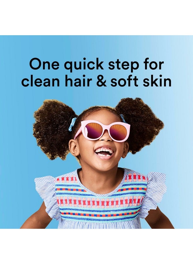 سواف غسول الجسم والشامبو والبلسم 3 في 1 للأطفال بدون دموع، تم اختباره من قبل أطباء الجلدية، Peach Pal، عبوة 28 أونصة من 4 قطع - Image 3