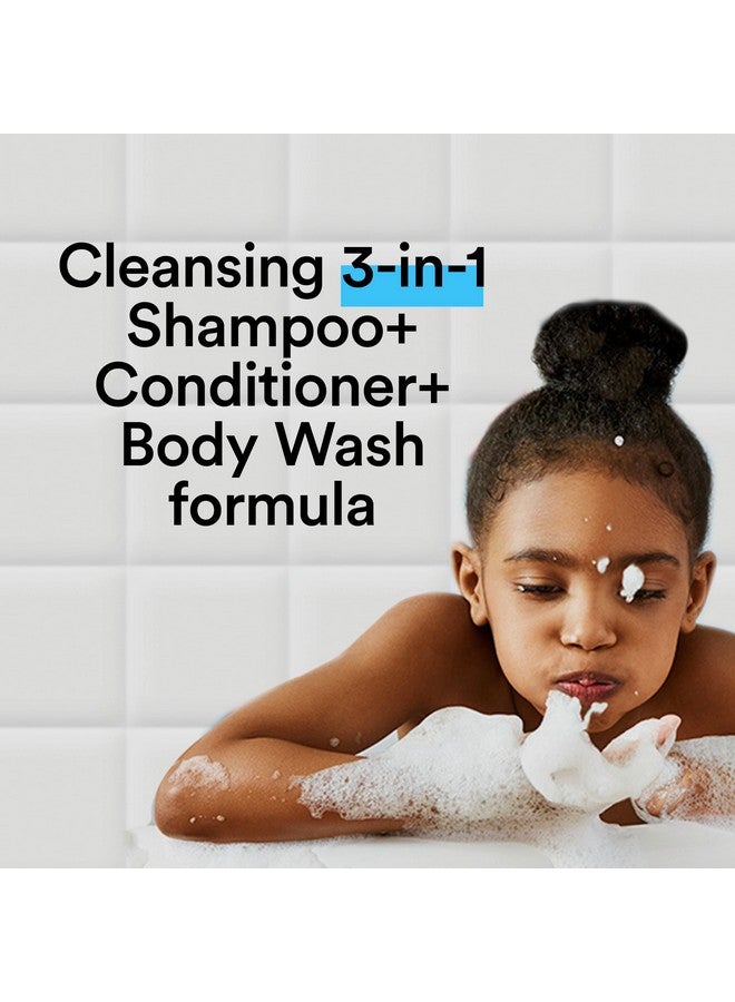 سواف غسول الجسم والشامبو والبلسم 3 في 1 للأطفال بدون دموع، تم اختباره من قبل أطباء الجلدية، Peach Pal، عبوة 28 أونصة من 4 قطع - Image 4