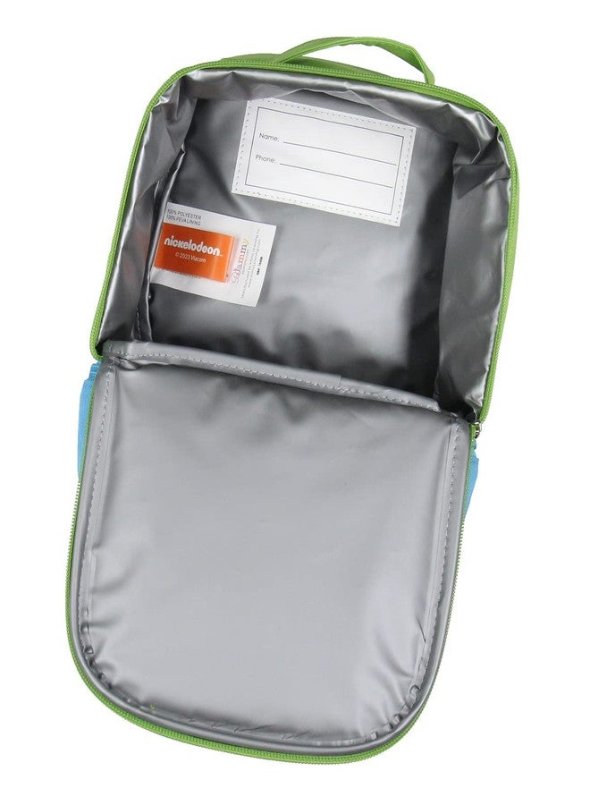 INTIMO صندوق غداء مزدوج المقصورة من إنتي مو Teenage Mutant Ninja Turtles TMNT لجميع السلاحف (ليوناردو) - Image 4