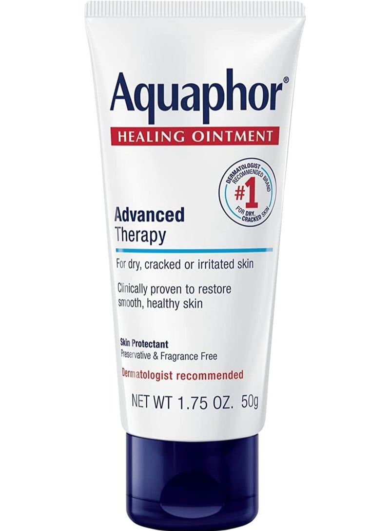 Aquaphor,Advanced Therapy, Skin Protectant, 1.75 oz (50 g) - Image 1