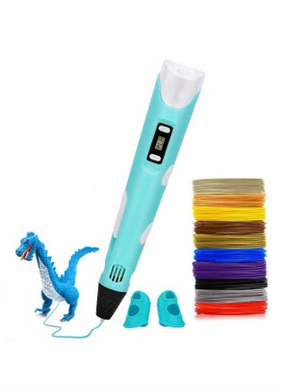 3D Drawing Pen With Display And Adjustable Speed Temperature, with 12 Colors Filament, Holiday Toys Gifts for Kids - pzsku/Z4A2E7E3BD1E89B3AA836Z/45/_/1665461997/fa9f2ed9-9c5e-4deb-8969-d08646da3a2e