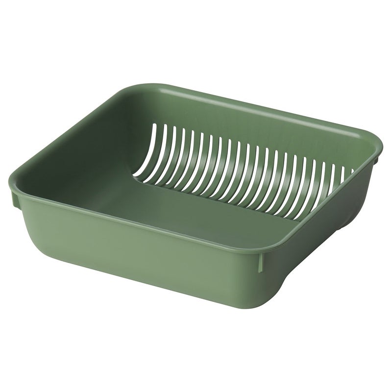 Baitique Sink Food Waste Strainer, Plastic, Green, 17x16 cm - Image 1