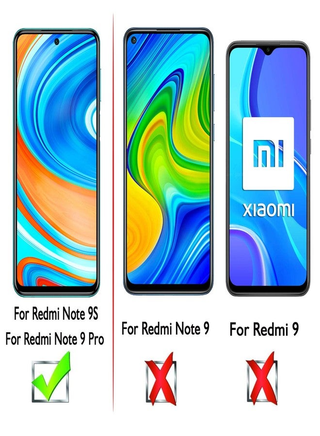 beukei 3 Pack Tempered Glass Screen Protector for Xiaomi Redmi Note 9S / 9 Pro 5G, Anti Scratch, Bubble Free - Image 2