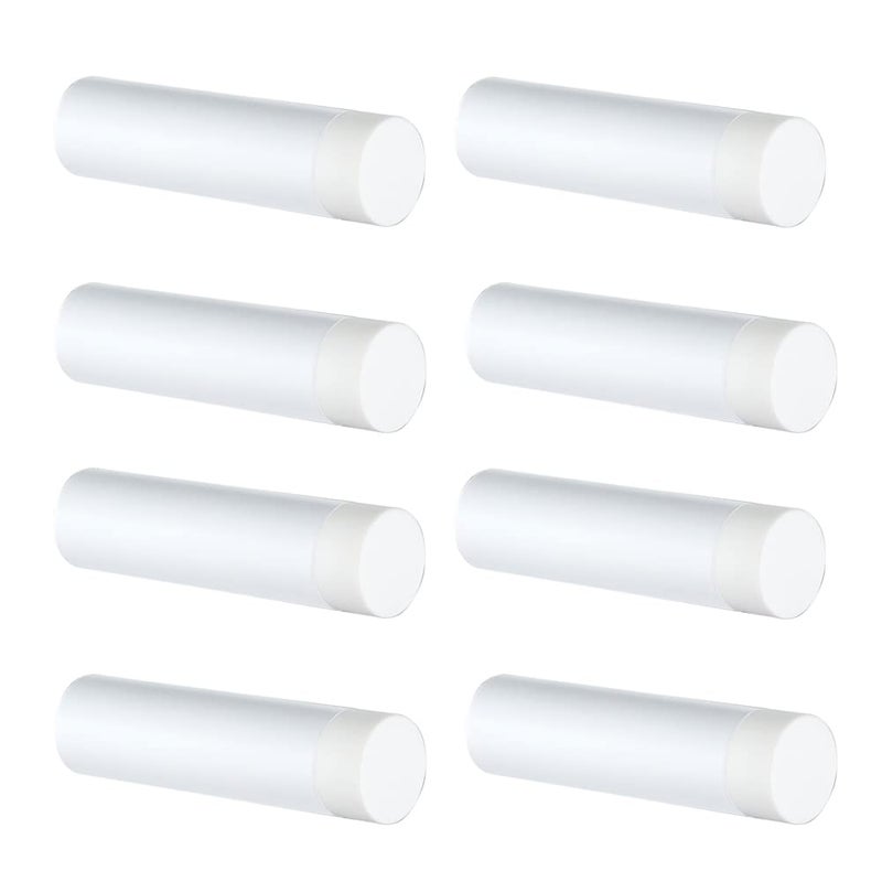 JQK Door Stopper 278 Inch 304 Stainless Steel Sound Dampening Door Stop Bumper Wall Protetor 8 Pack White DSB2WHP8 - Image 2