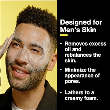 LUMIN غسول وجه لومن للرجال بالفحم 17 أونصة لتنظيف المسام من الزيوت والأوساخ والتلوث تجربة وجه ناعم ومنعش صنع في كوريا للعناية بالرجال العصريين احصل على أفضل مظهر لك - Image 3