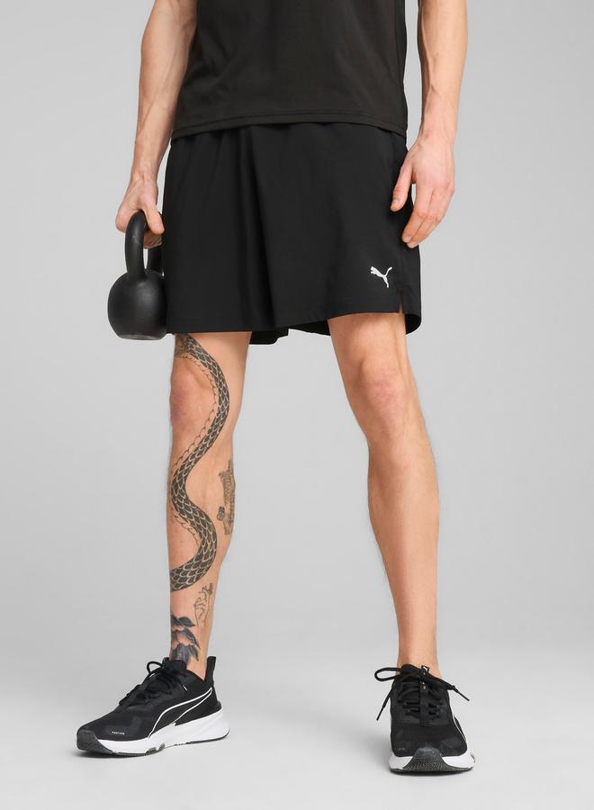 PUMA شورتات جري مطبوعة بشعار للرجال - Image 1